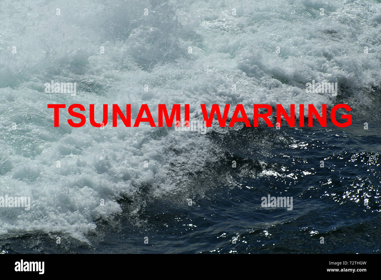 Tsunami zones japan