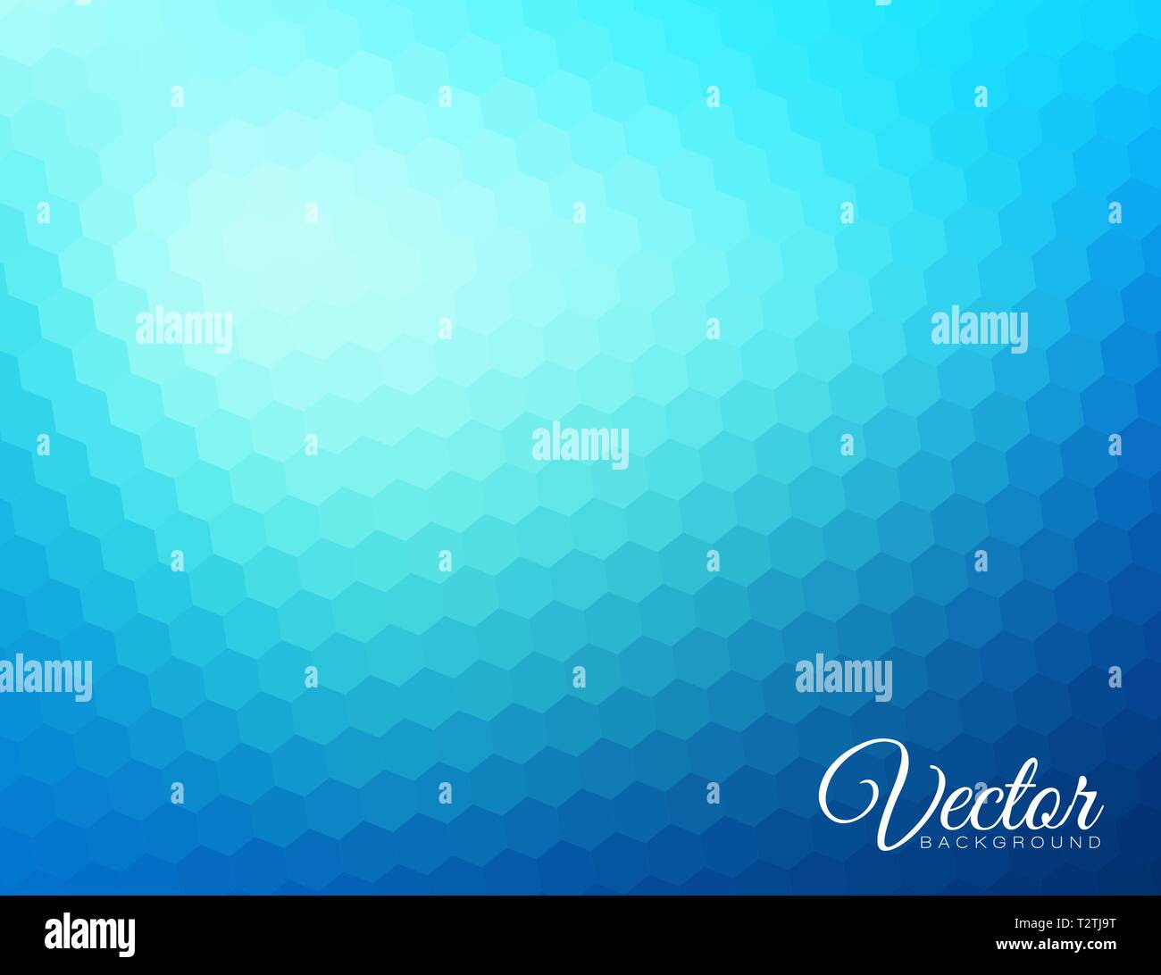 Abstract blur background made from hexagons with place for your text Stock Vector