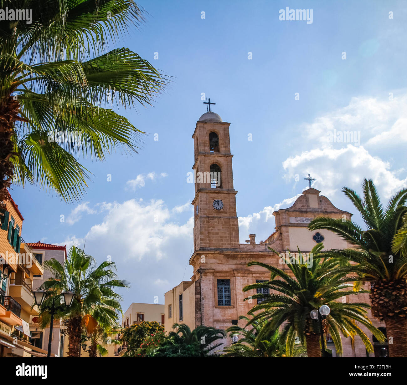 Architecture Of Chania In Crete Island, Greece. Original Architecture ...