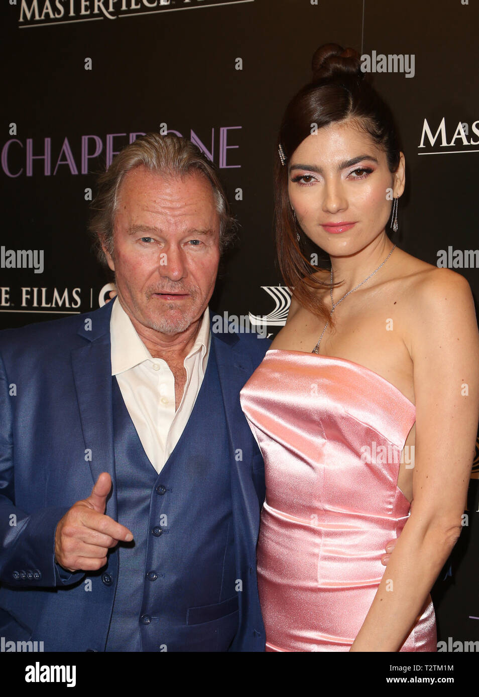 Los Angeles, Ca, USA. 3rd Apr, 2019. John Savage, Blanca Blanco, at the