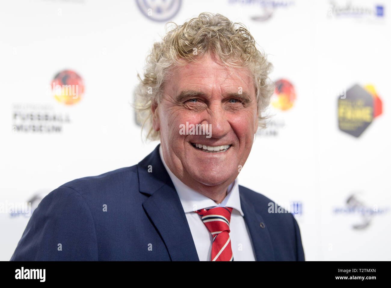 Jean Marie PFAFF (BEL), ex football professional, half-length portrait, red  carpet before the award ceremony for the opening of the Hall of Fame of the  German Fuvuball on 01.04.2019 in Dortmund/Germany. ¬