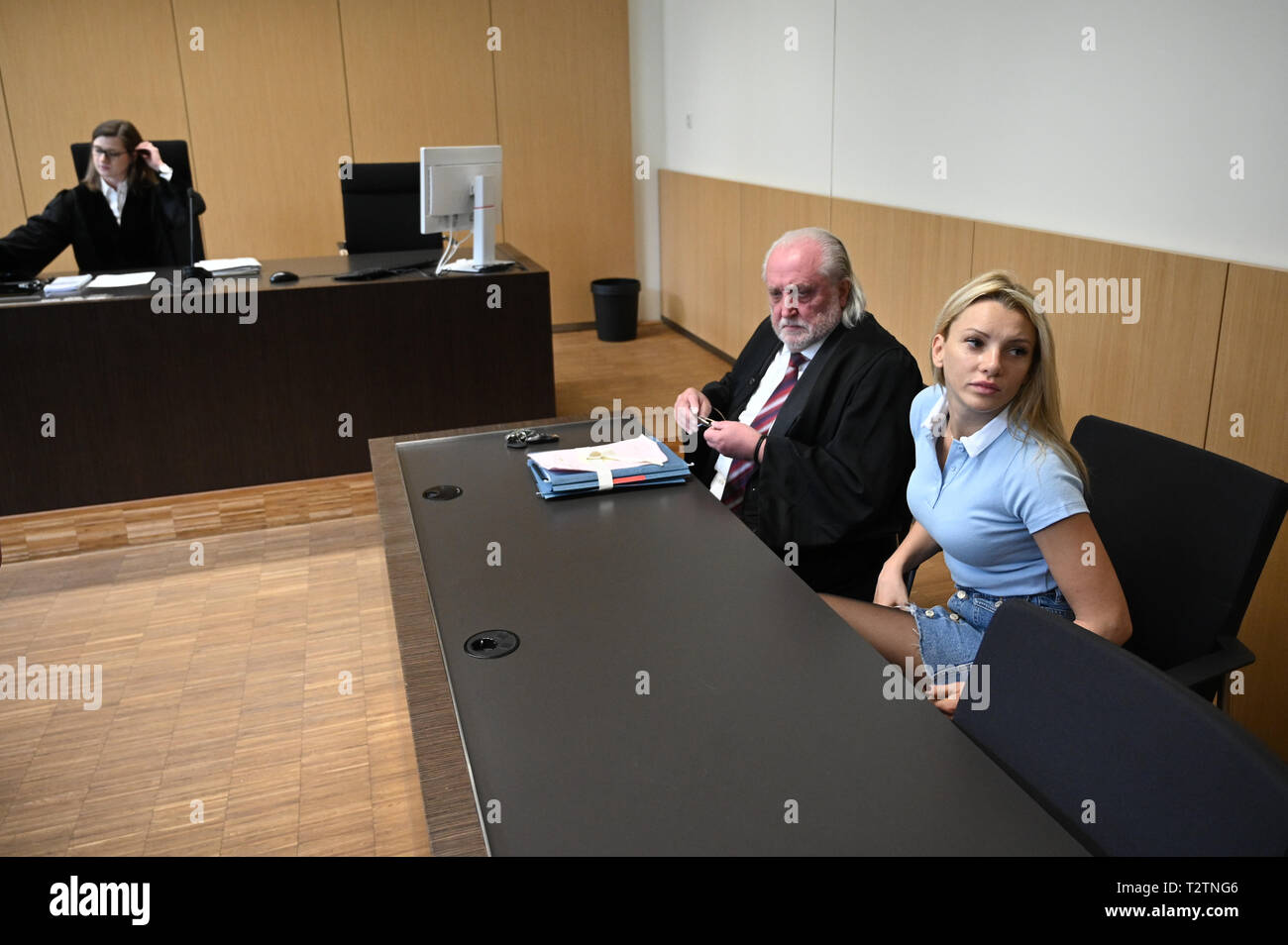 Dusseldorf Germany 04th Apr 2019 The Influencer Evelyn