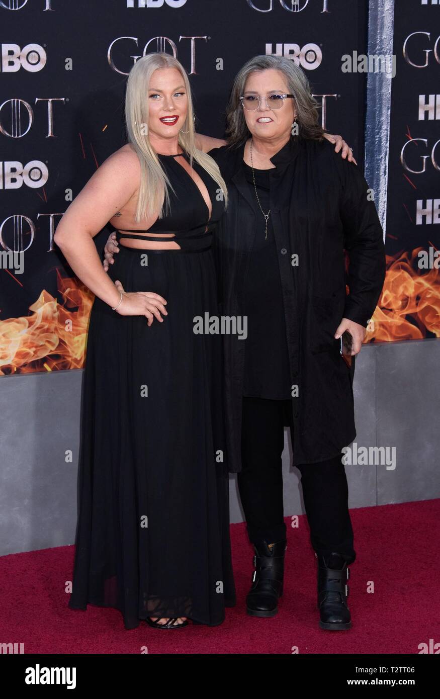 Elizabeth Rooney, Rosie O'Donnell at arrivals for GAME OF THRONES ...