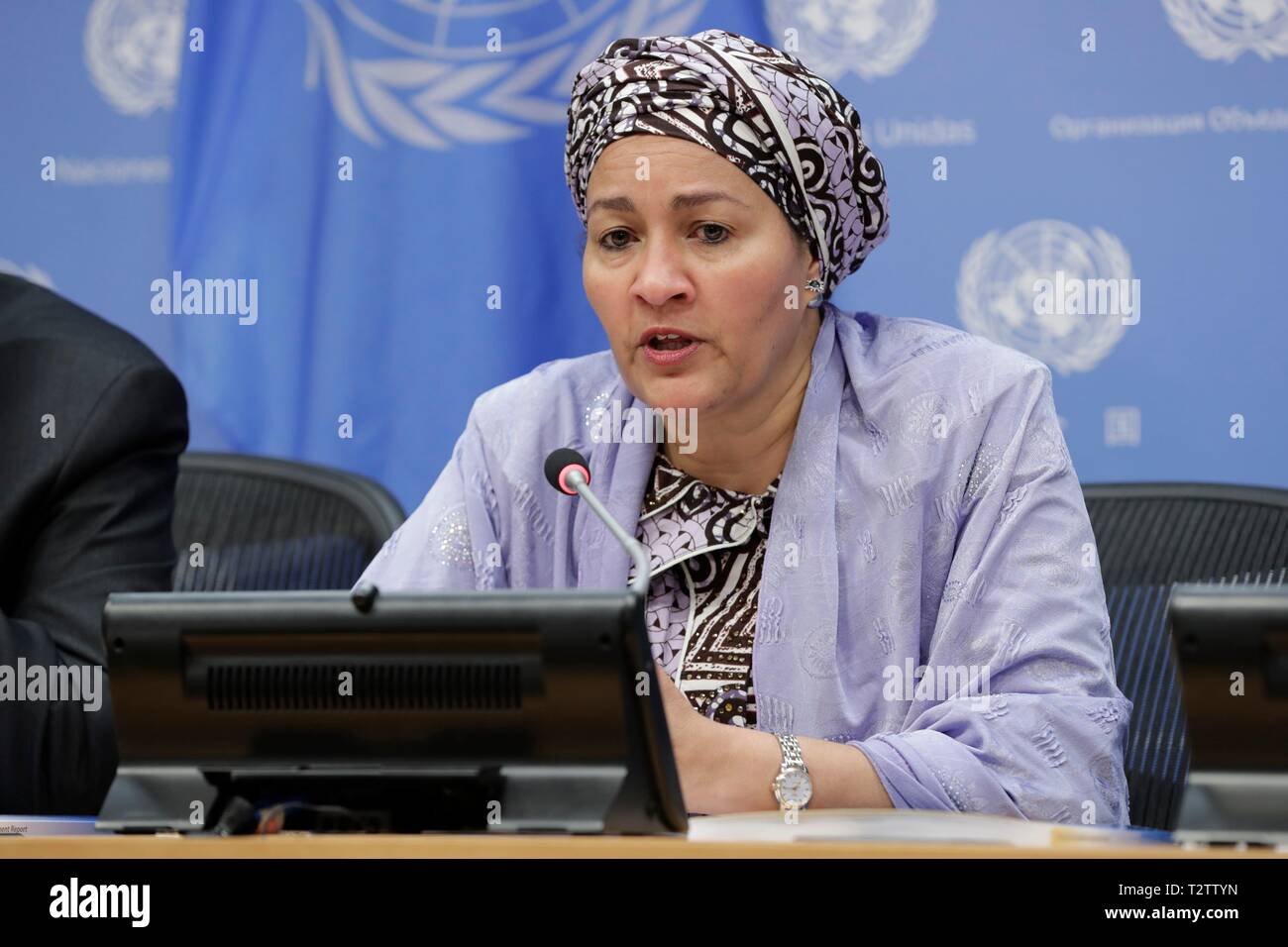 United Nations New York Usa April 04 19 Press Briefing By Un Deputy Secretary General Amina United Nations New York Usa April 04 19 Press Briefing By Un Deputy Secretary General Amina