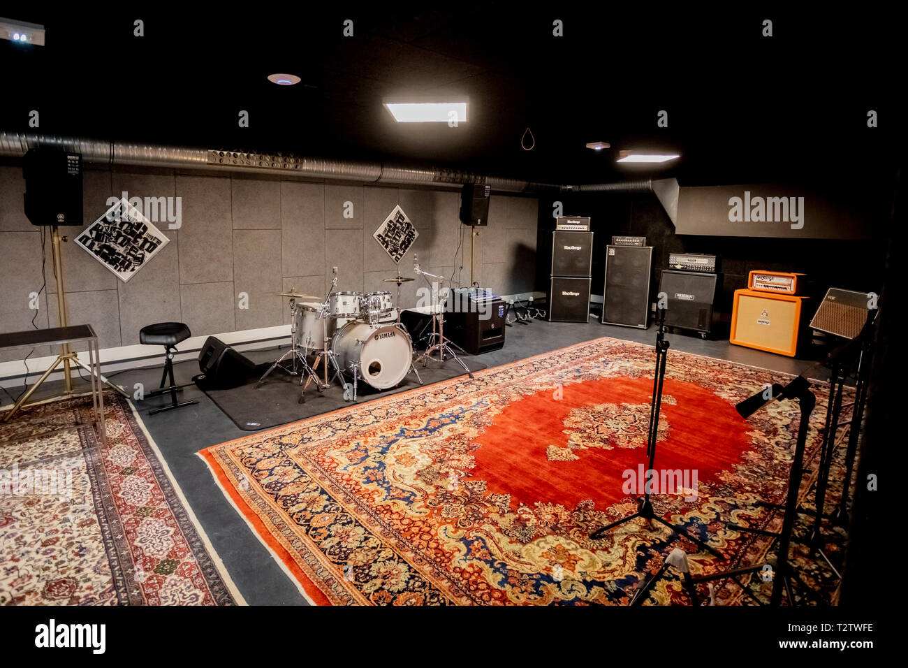 Music Rehearsal Room High Resolution Stock Photography And Images Alamy