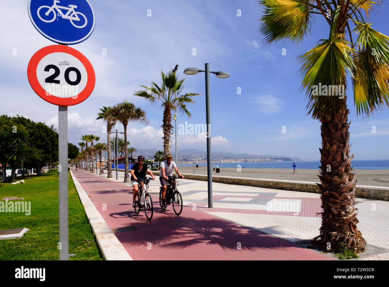 the bike lane