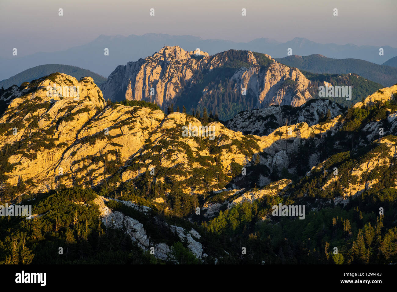 National park Sjeverni Velebit. One of the most beautiful parts of mountain Velebit. Croatia