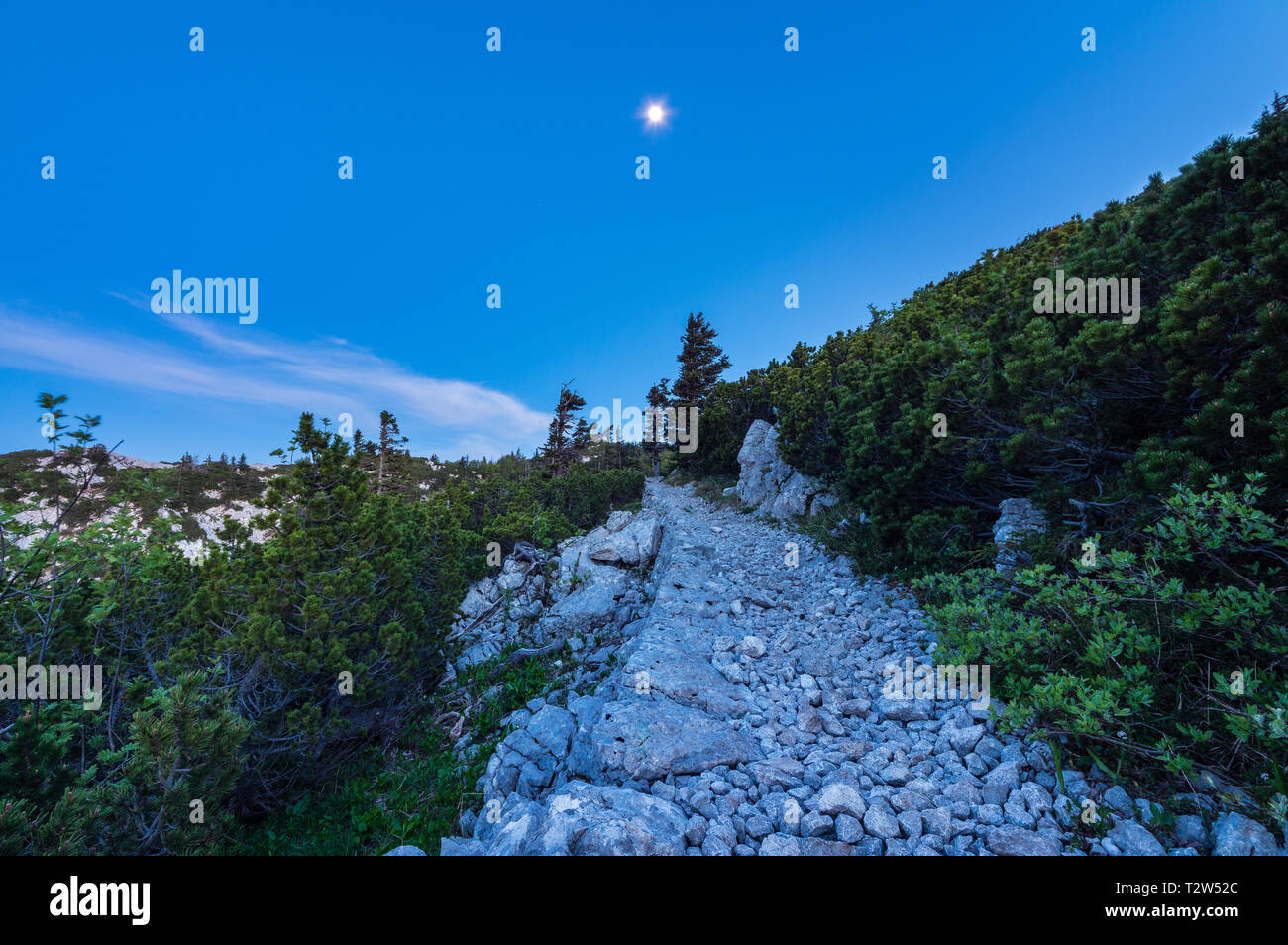 National park Sjeverni Velebit. One of the most beautiful parts of mountain Velebit. Croatia