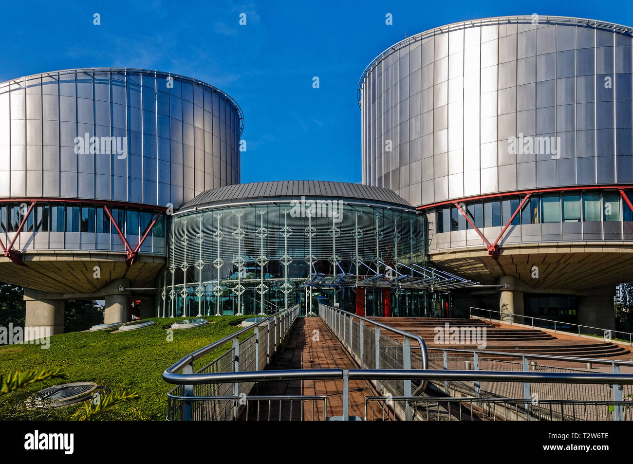 European Court of Human Rights Stock Photo