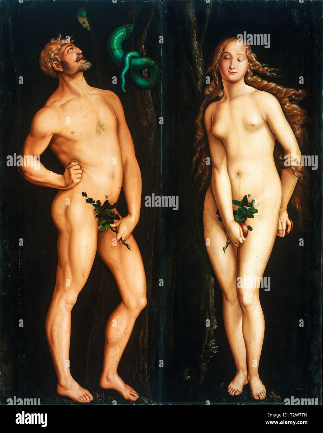 Hans baldung adam and eve hi-res stock photography and images - Alamy