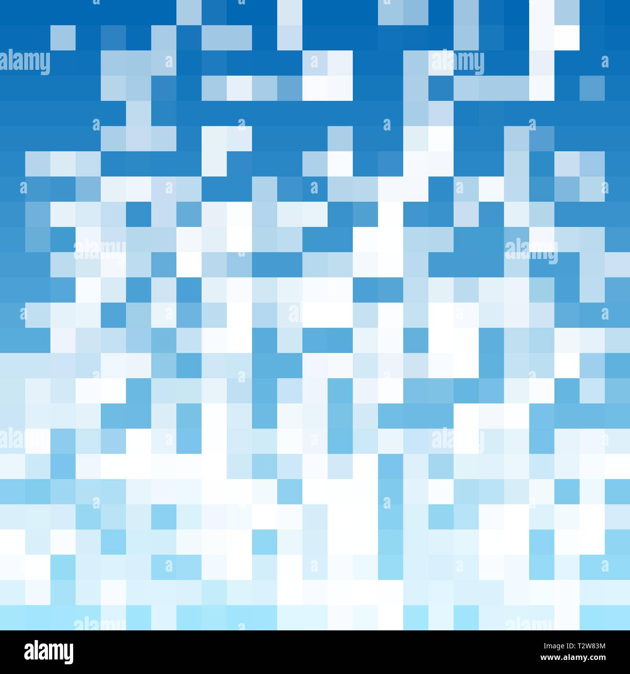 Water bubbles pattern on blue background. Vector illustration Stock ...