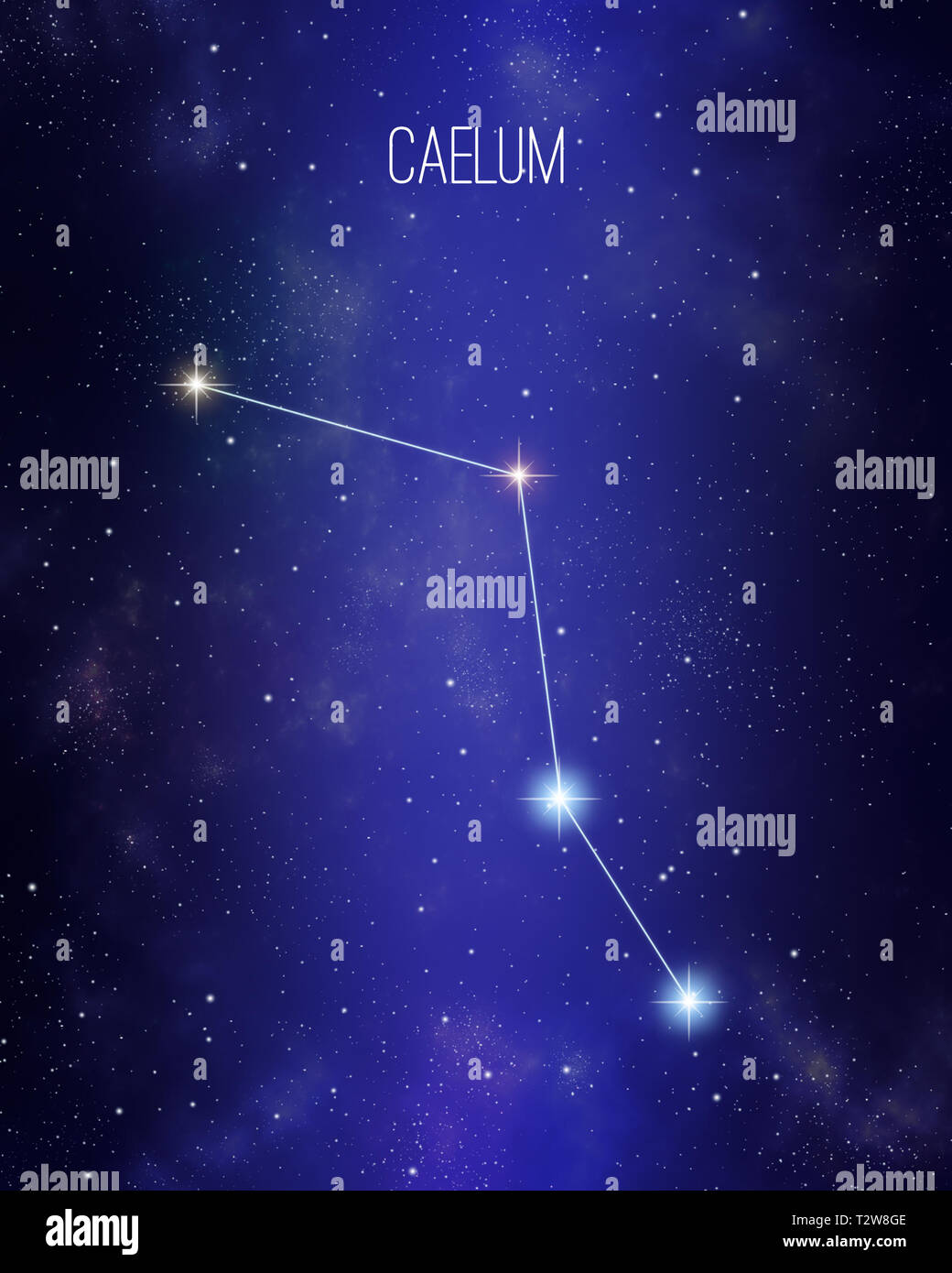 Caelum constellation hi-res stock photography and images - Alamy