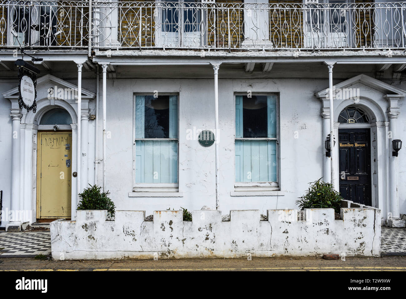 Plaque denoting that Caroline Princess of Wales occupied property at