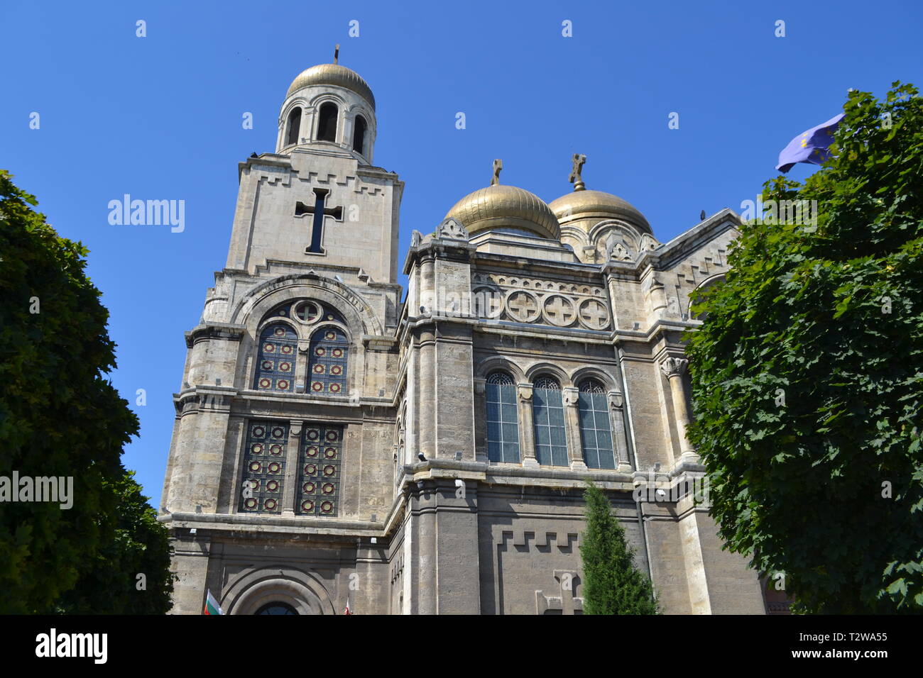 Varna Cathedral, Bulgaria, Known also as Katedralen Hram Uspenie ...