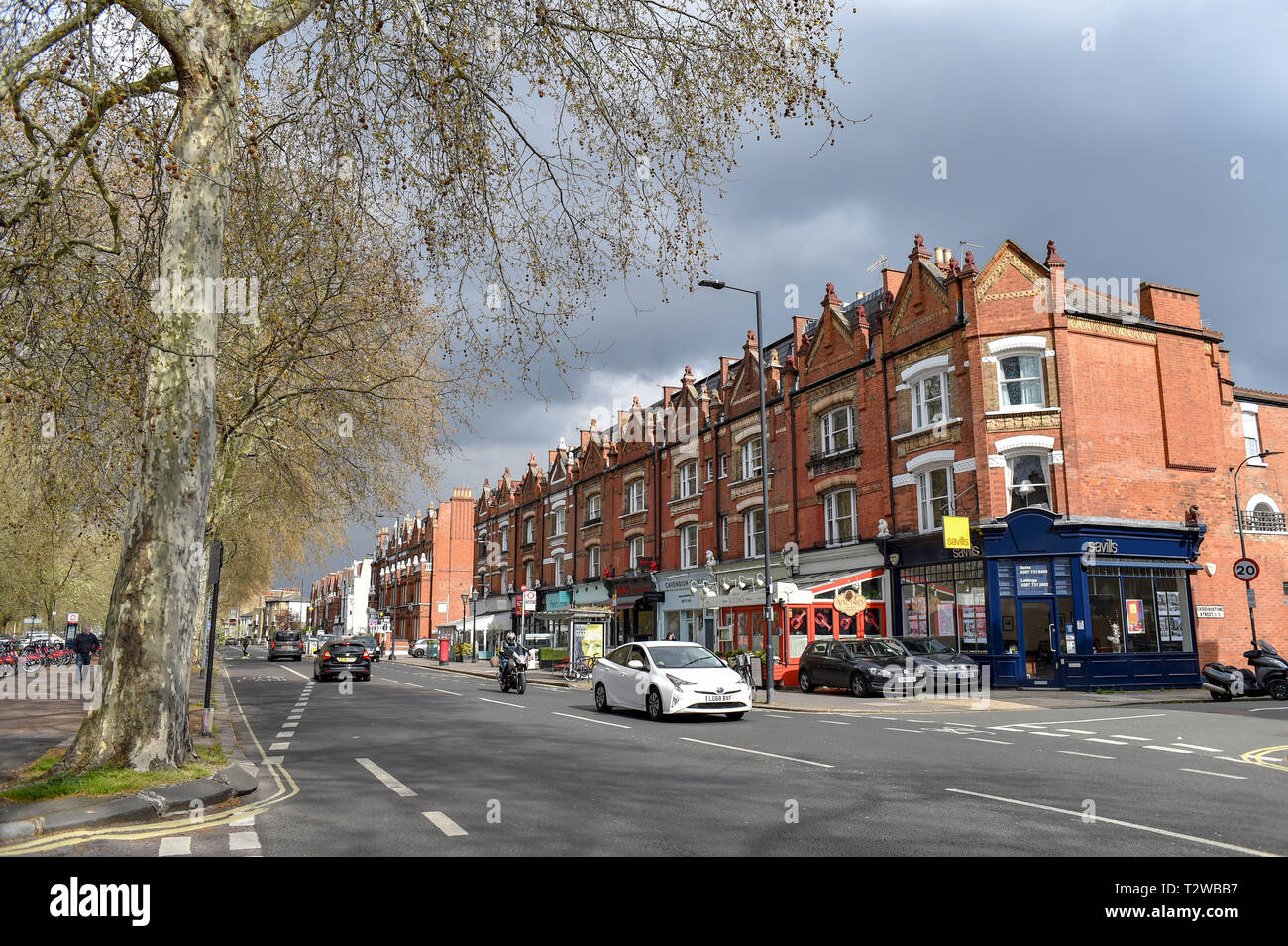 Parsons Green and Fulham London UK Stock Photo Alamy