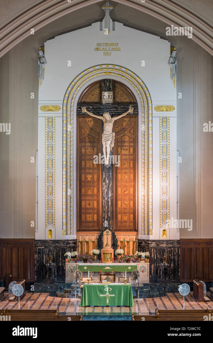 Interior of St. Wenceslaus Roman Catholic Church Stock Photo Alamy