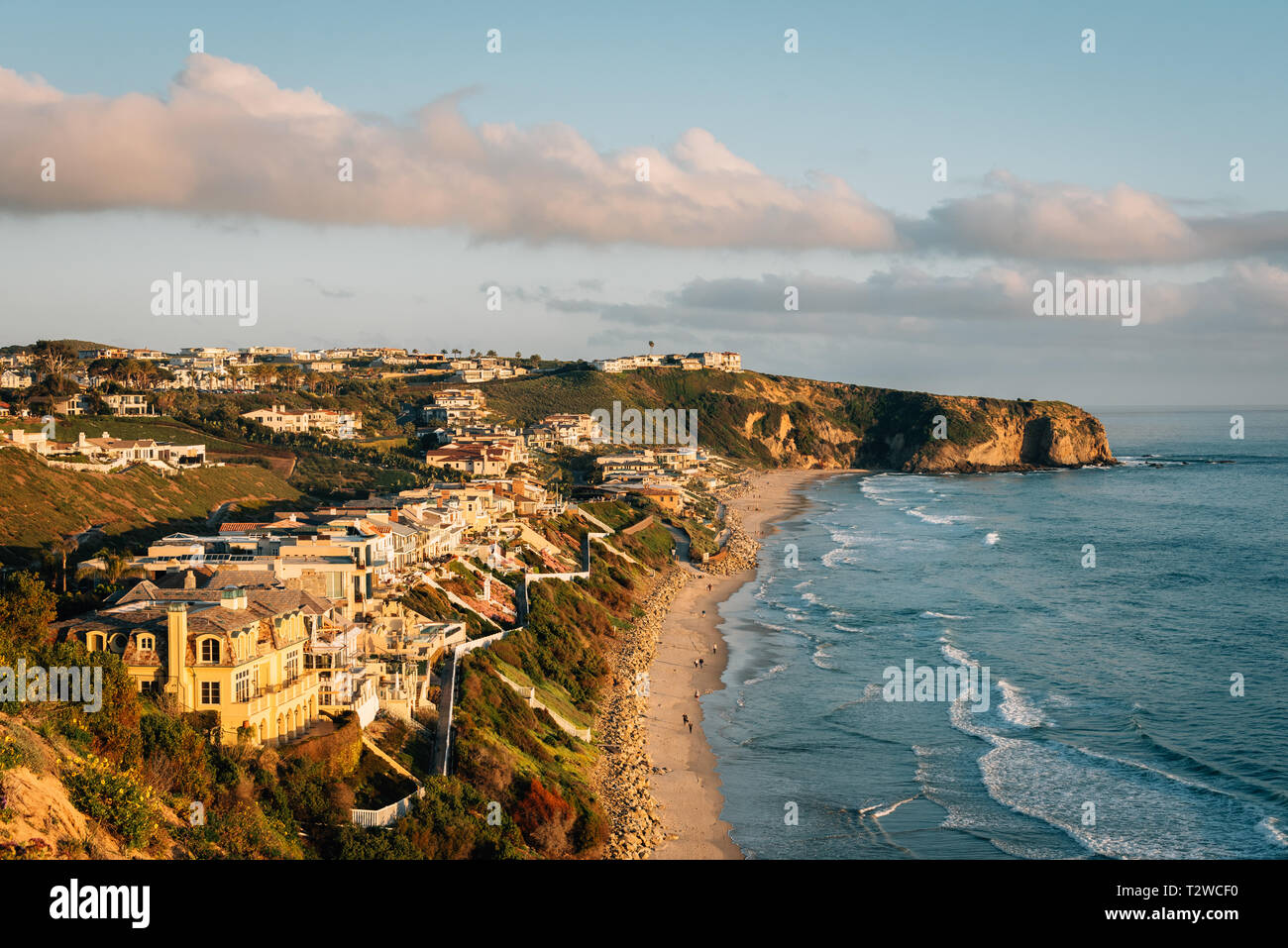 View Of Cliffs And Strand Beach, In Dana Point, Orange