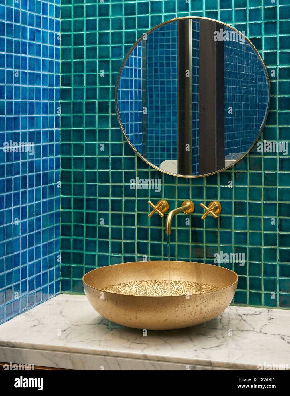 Bathroom sink. Masti Dubai, Dubai, United Arab Emirates. Architect