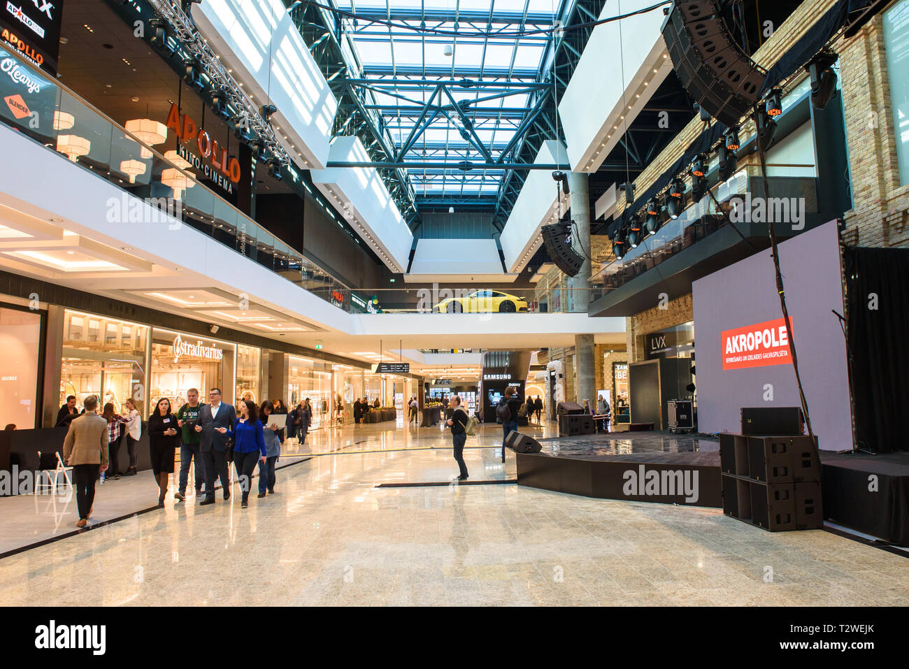VILNIUS AKROPOLIS is the largest multi-functional shopping centre in the  Baltic countries.