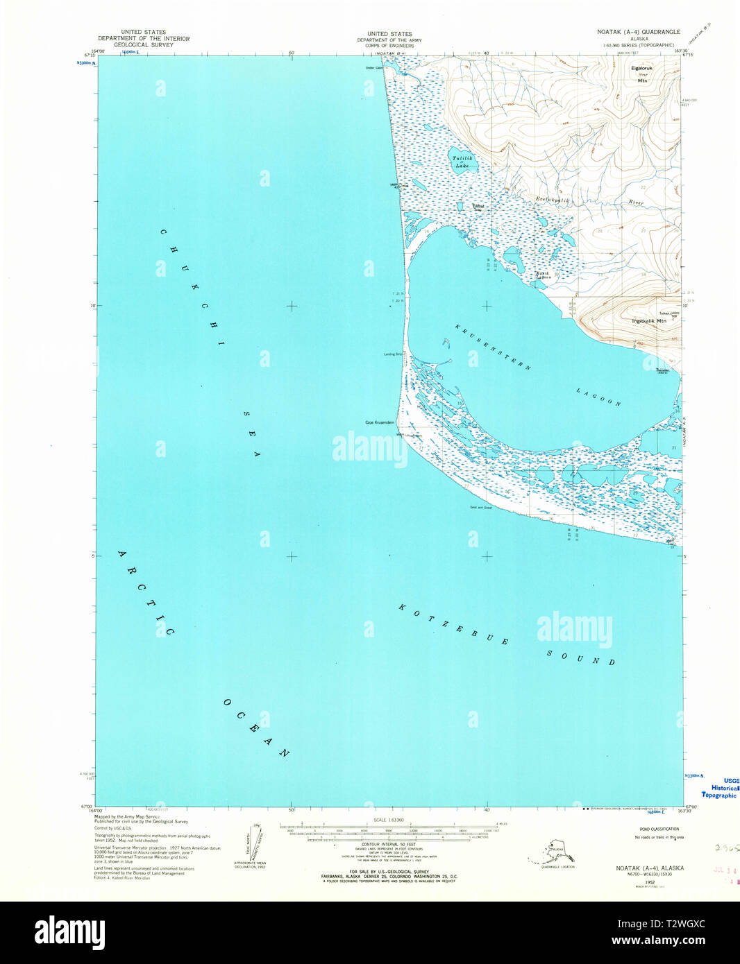 Noatak alaska map hires stock photography and images Alamy