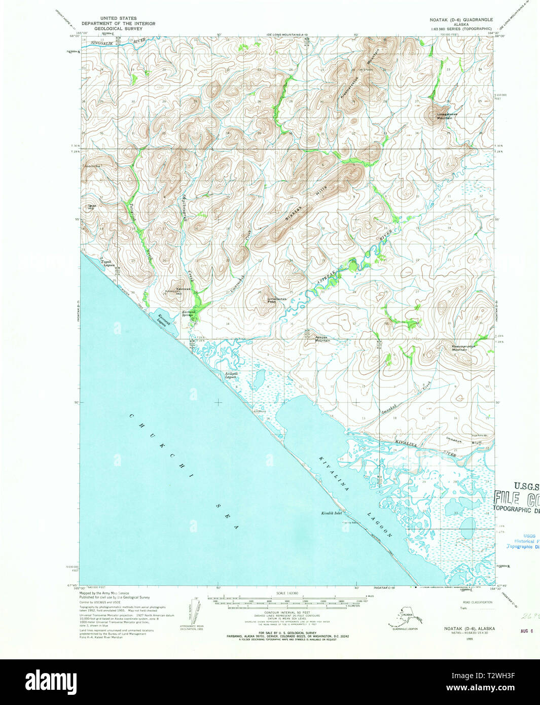 Map of noatak hires stock photography and images Alamy