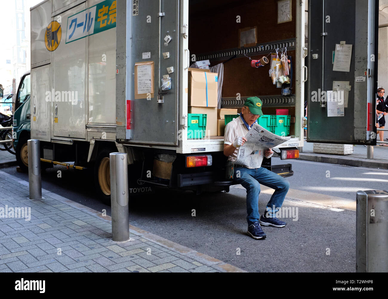 Truck driver vector hires stock photography and images Alamy