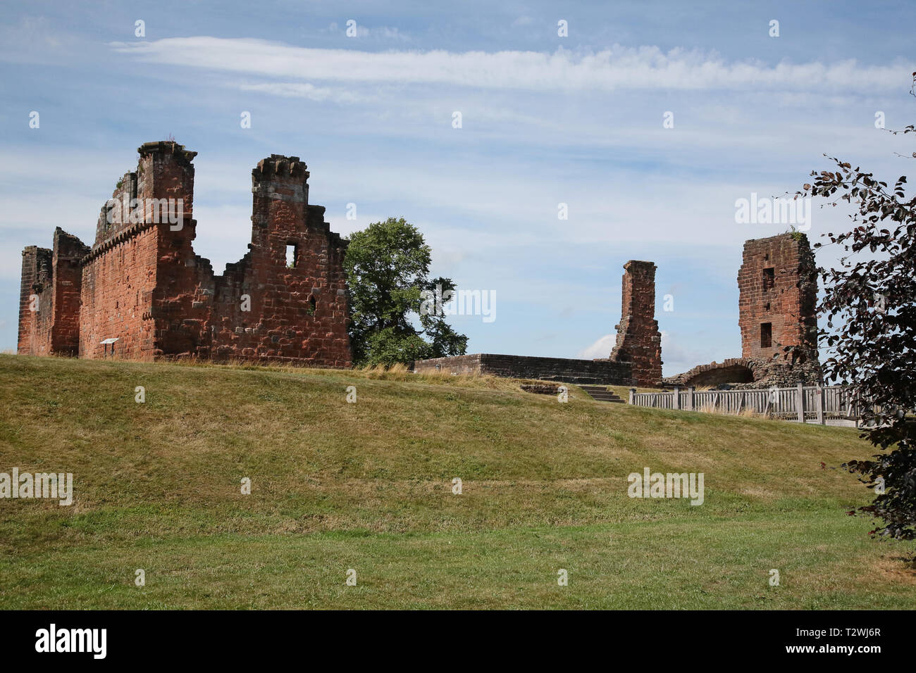 Ruins of Penrith Castle, Penrith, Cumbria, England Stock Photo - Alamy