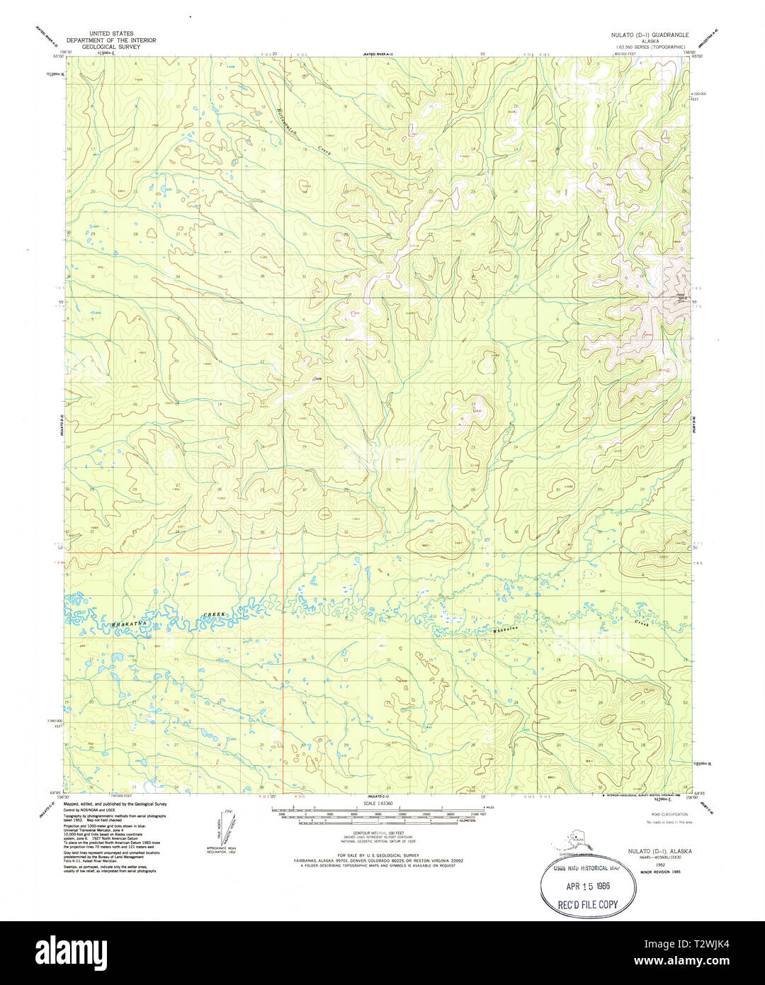 Nulato alaska map hires stock photography and images Alamy