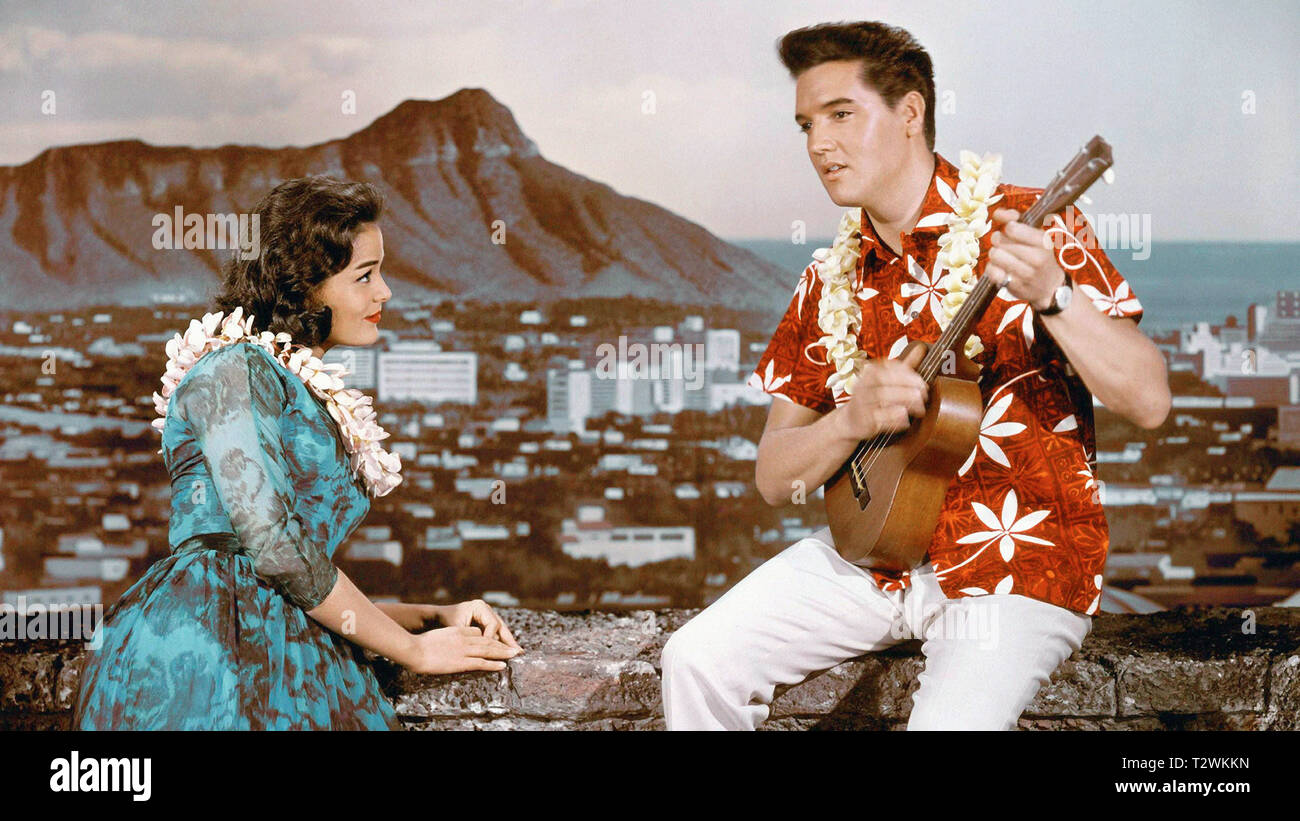Sous Le Soleil Bleu D Hawaii Film Blue Hawaii Elvis Stock Photos & Blue Hawaii Elvis Stock Images - Alamy