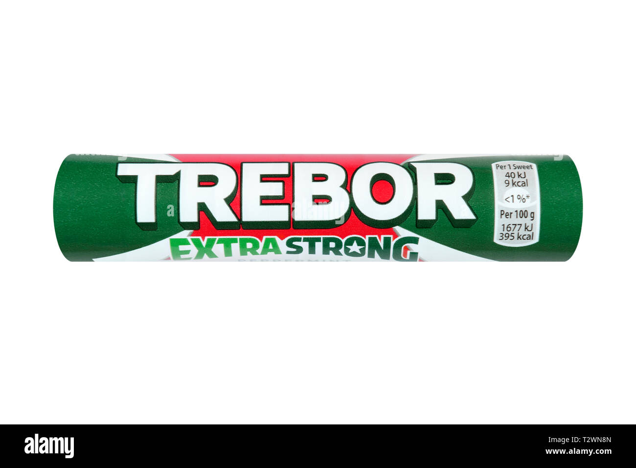 Trebor Extra Strong Mints, United Kingdom Stock Photo