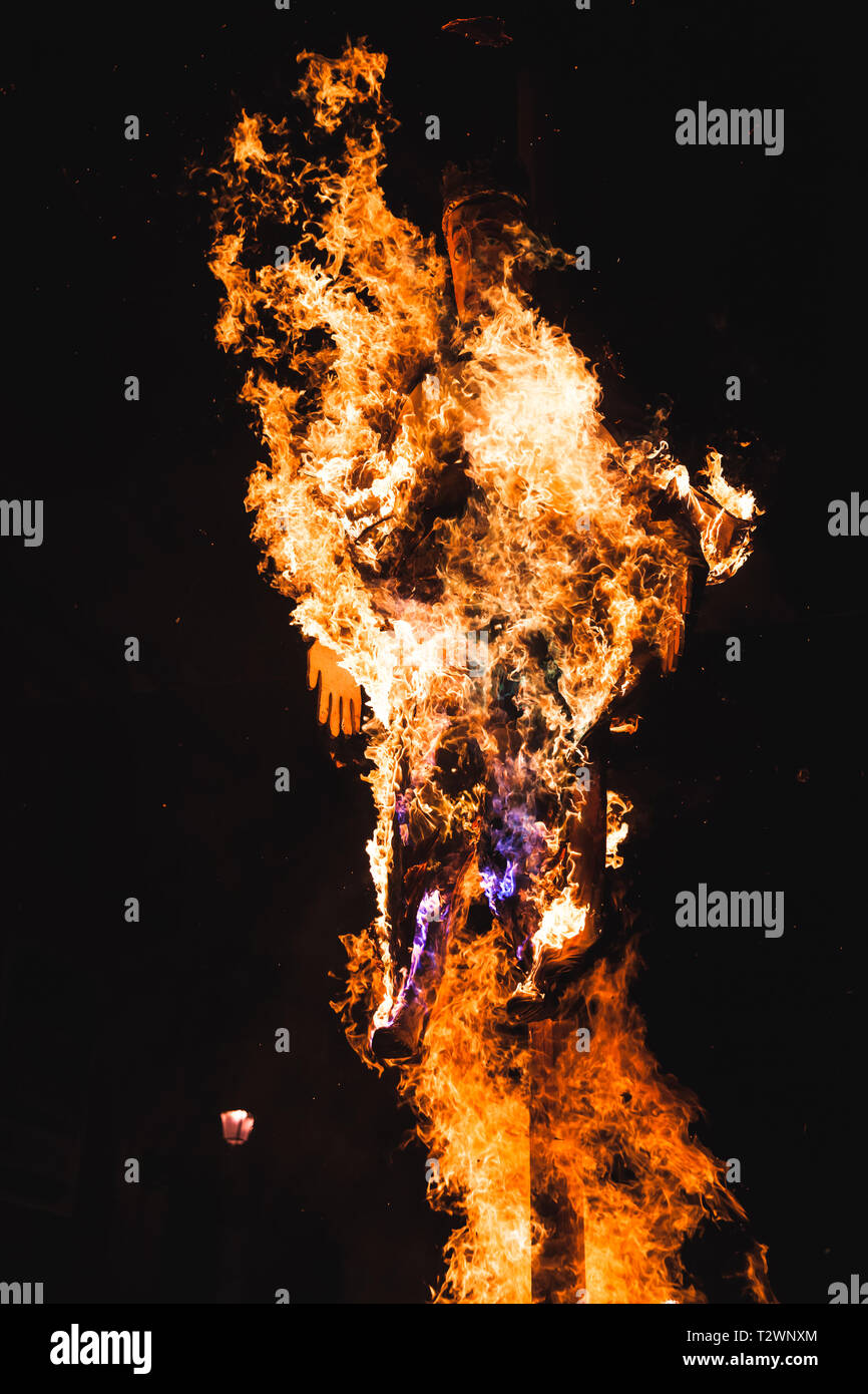 Ritual at night hi-res stock photography and images - Alamy