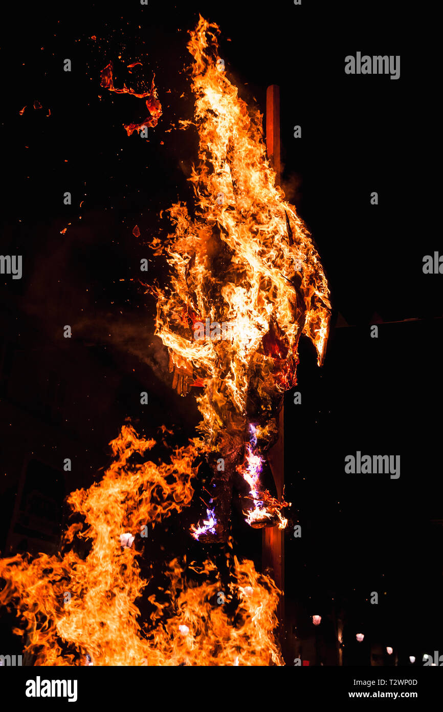 Ritual at night hi-res stock photography and images - Alamy