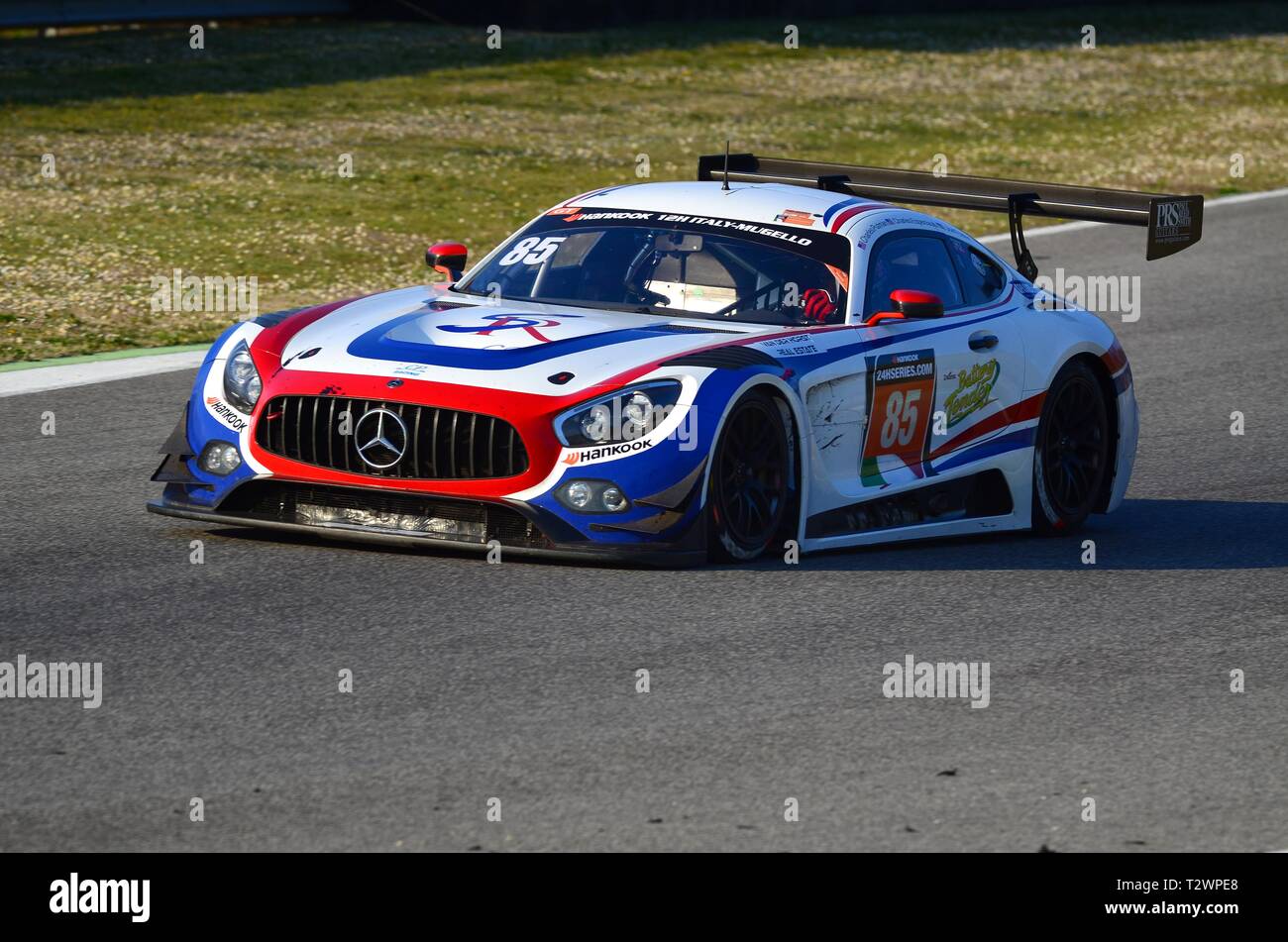Italy - 29 March, 2019: Mercedes-AMG GT3 of CP Racing United States ...