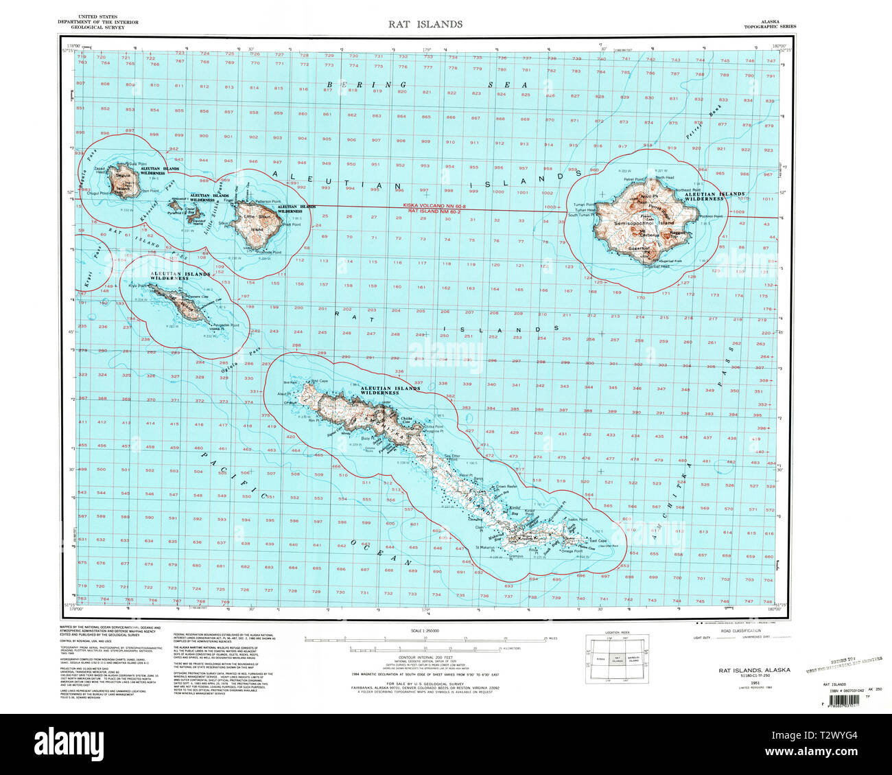 Rat Islands, Alaska, Map, & History