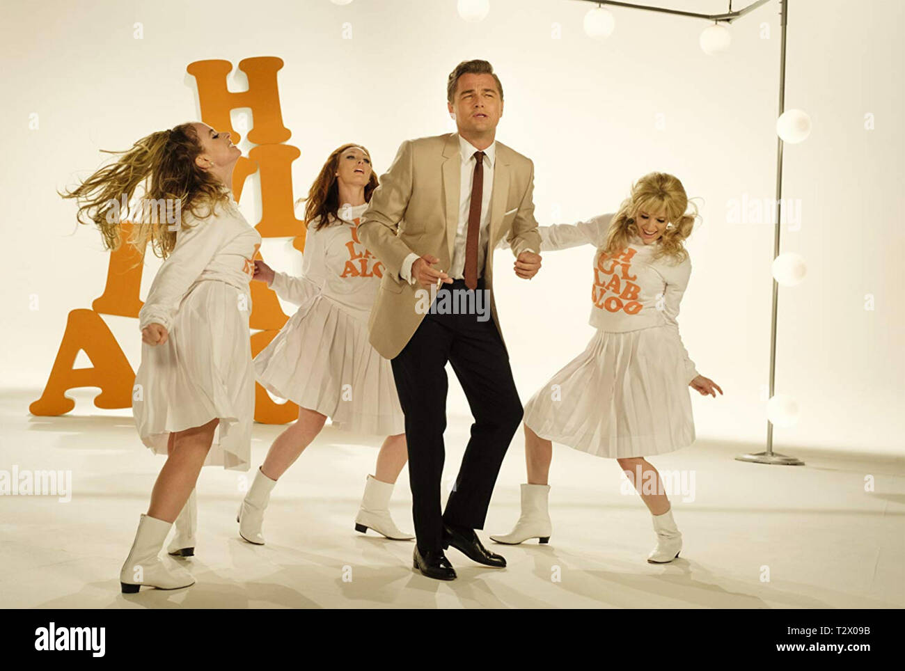 ONCE UPON A TIME IN HOLLYWOOD 2019 Sony Pictures film with Leonardo DiCaprio Stock Photo