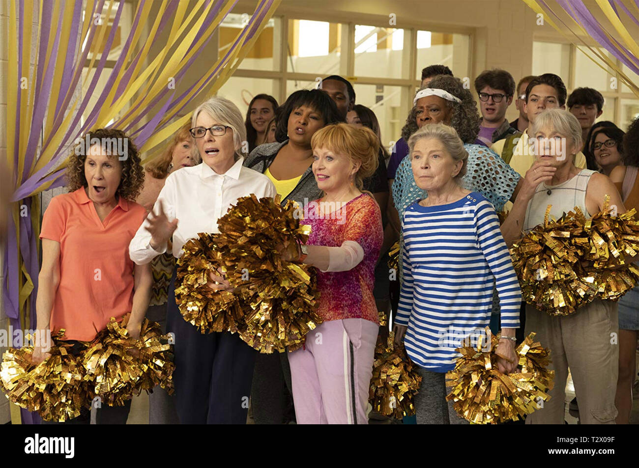 POMS 2019 Sierra/Affinity film with Diane Keaton in white Stock Photo ...