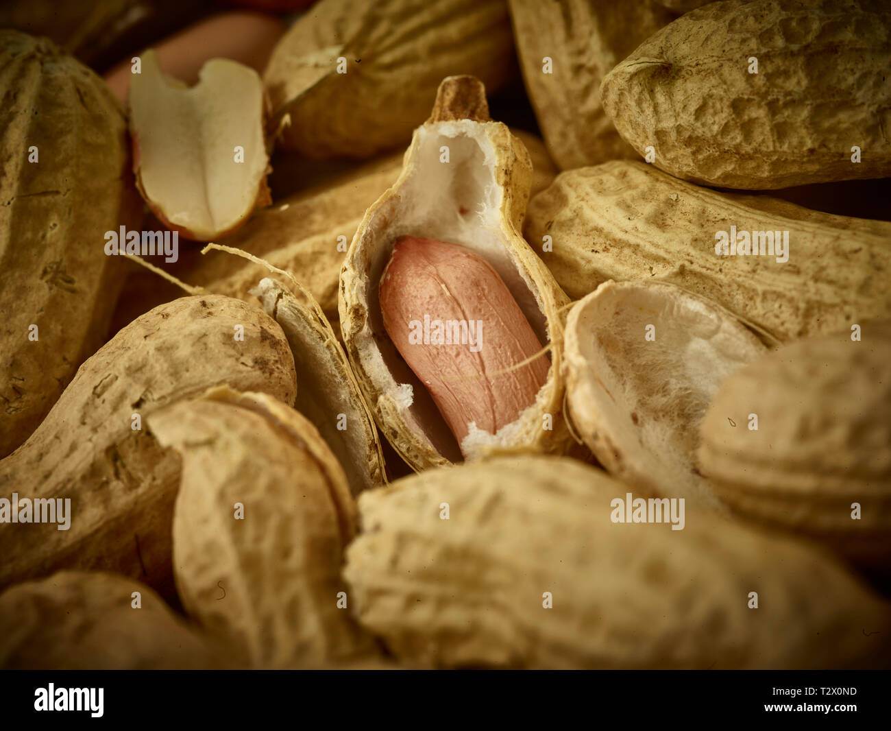 Peanuts food stilllife Stock Photo Alamy