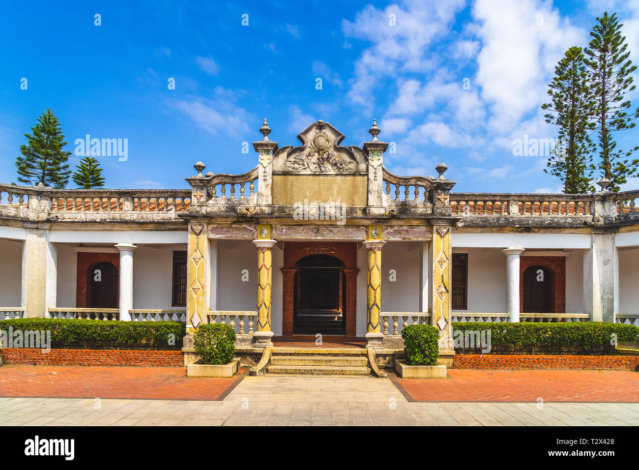 Jinshui Elementary School in Kinmen, Taiwan Stock Photo