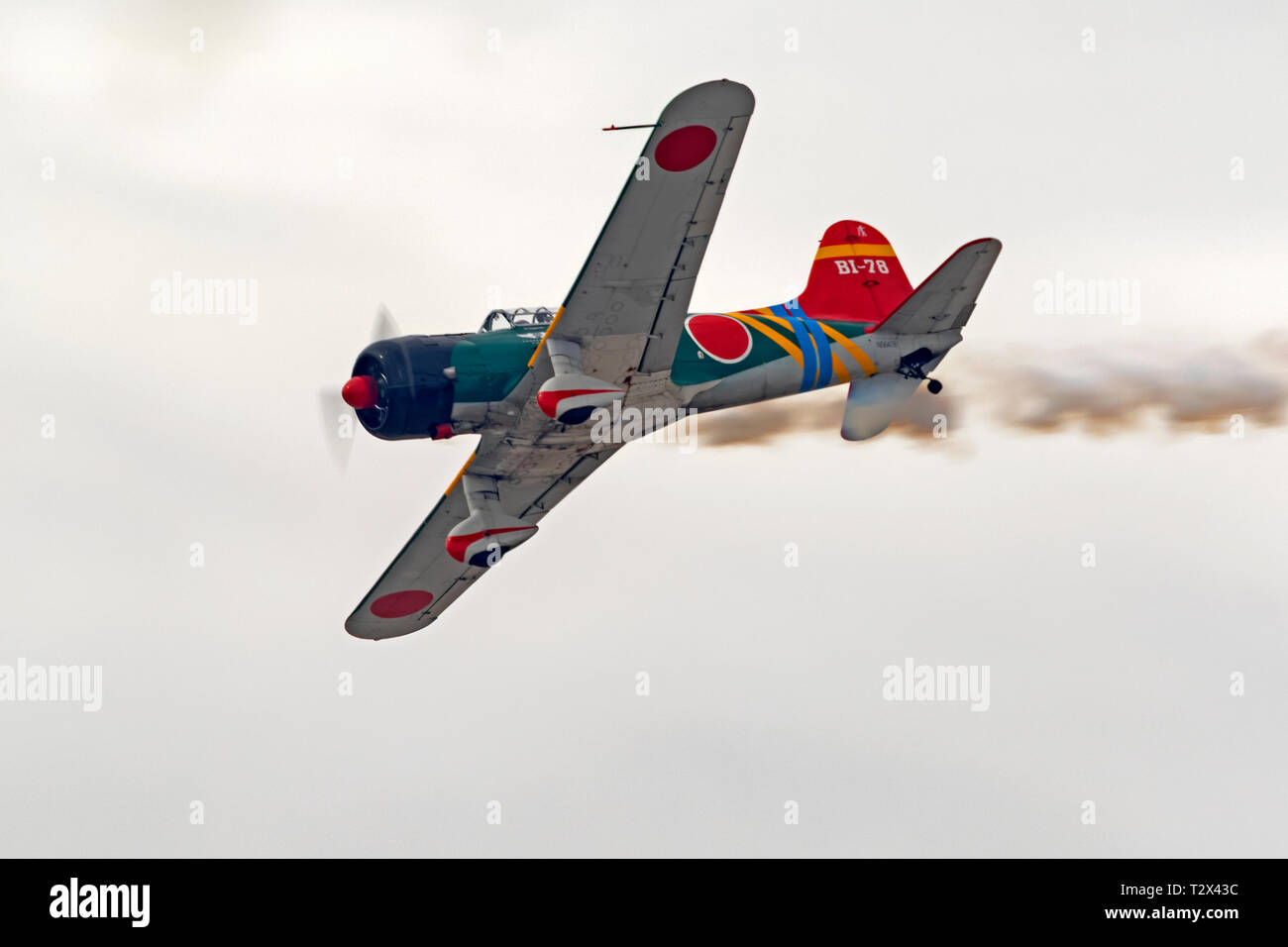 Airplane of the Tora Tora Tora WWII Pearl Harbor re-enactment