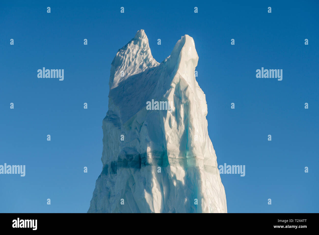 Iceberg, Scoresbysund, Greenland Stock Photo