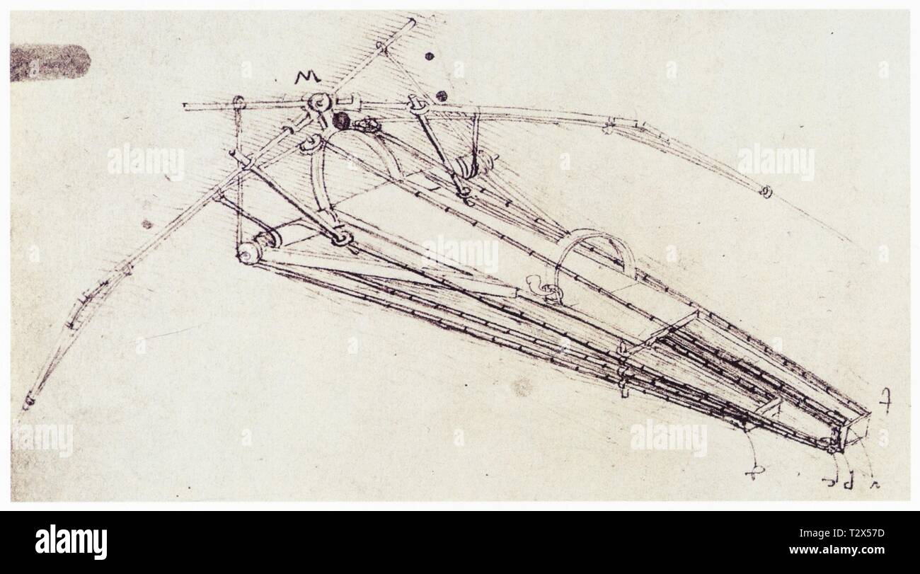 Da vinci flying machine hi-res stock photography and images