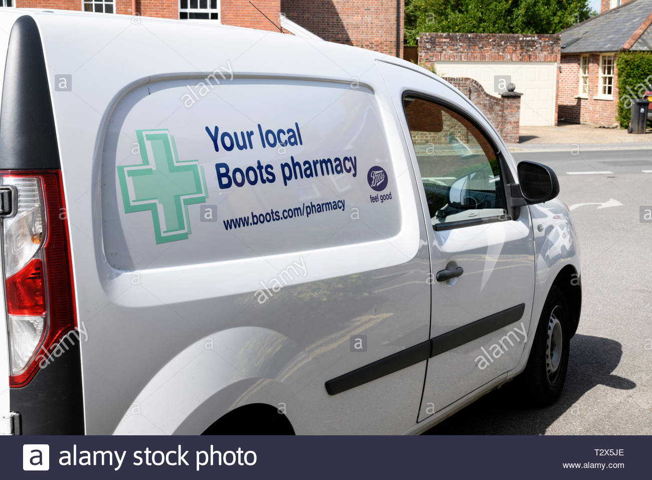 Small Business Delivery Van High Resolution Stock Photography and