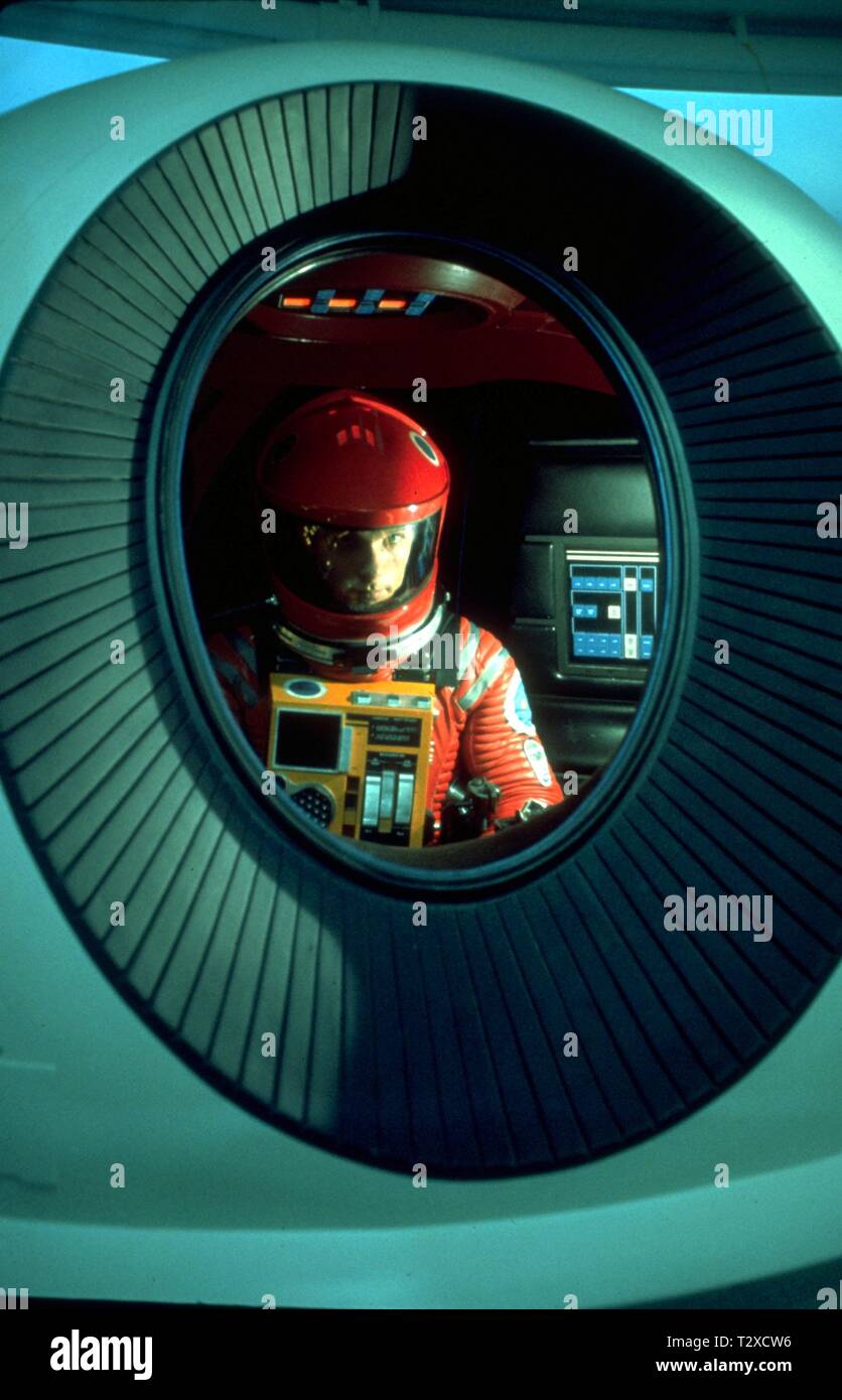 KEIR DULLEA, 2001: A SPACE ODYSSEY, 1968 Stock Photo