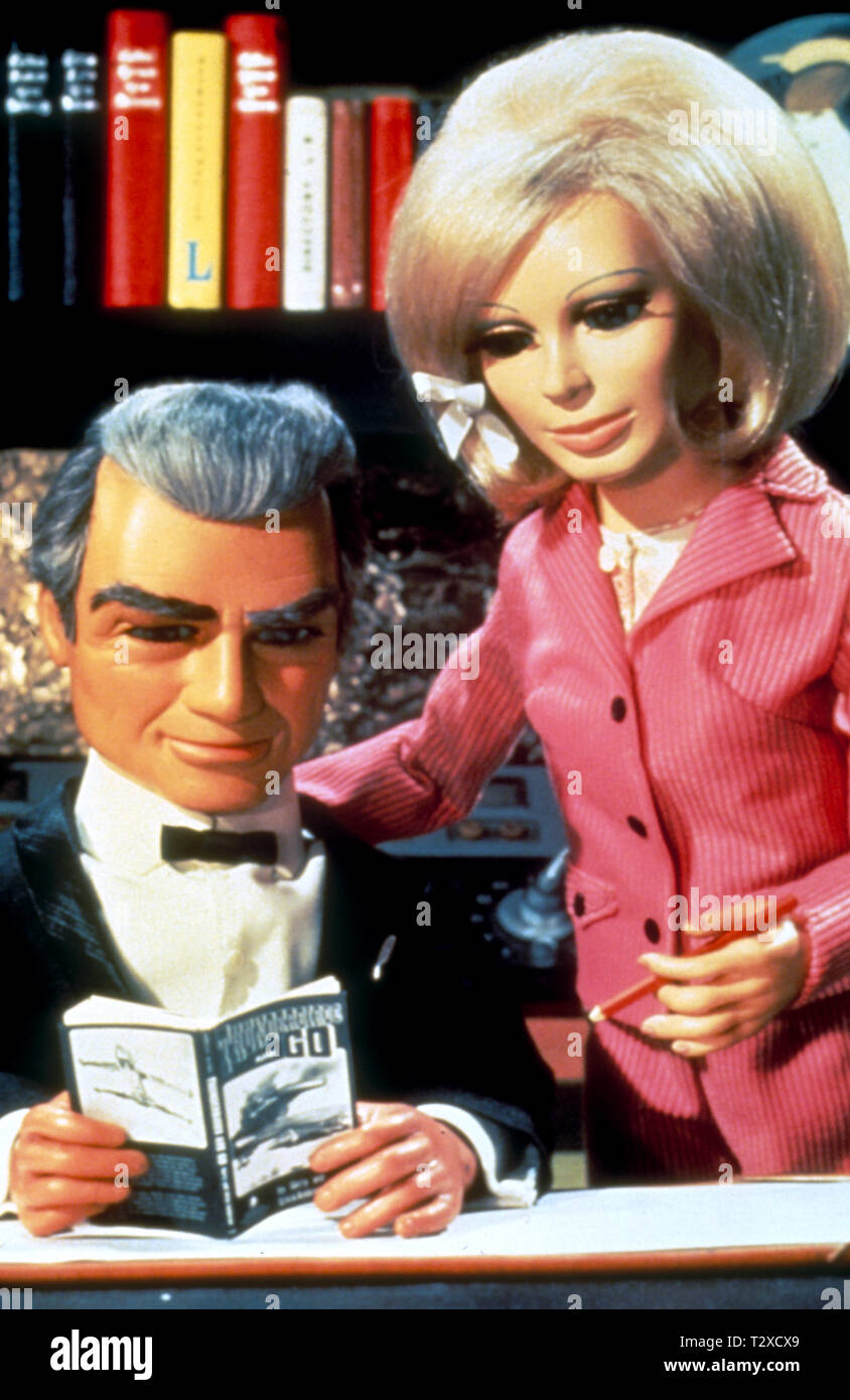 JEFF TRACY, LADY PENELOPE, THUNDERBIRDS, 1965 Stock Photo