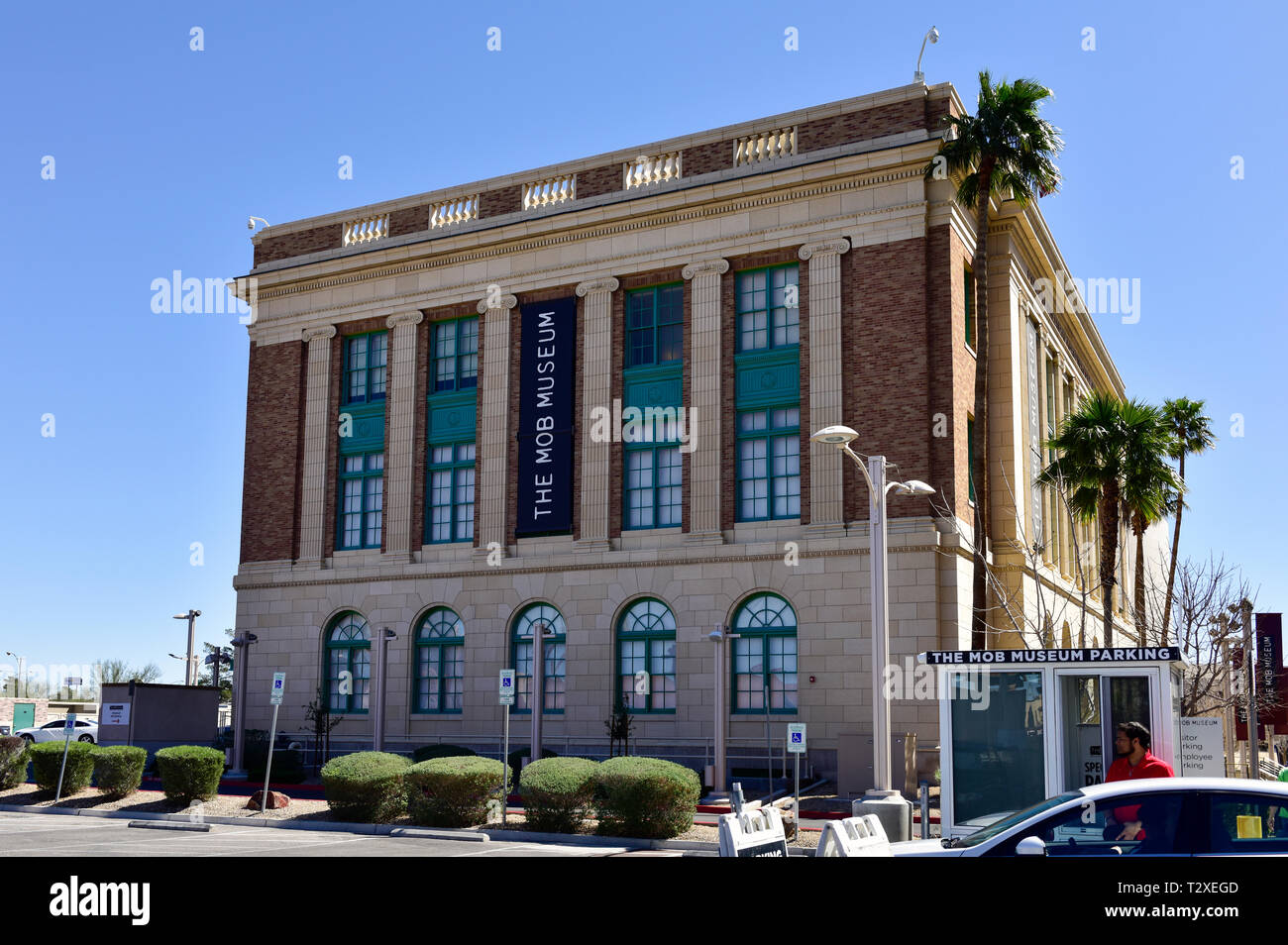 The Mob Museum, 300 Stewart Avenue in downtown Las Vegas Stock Photo