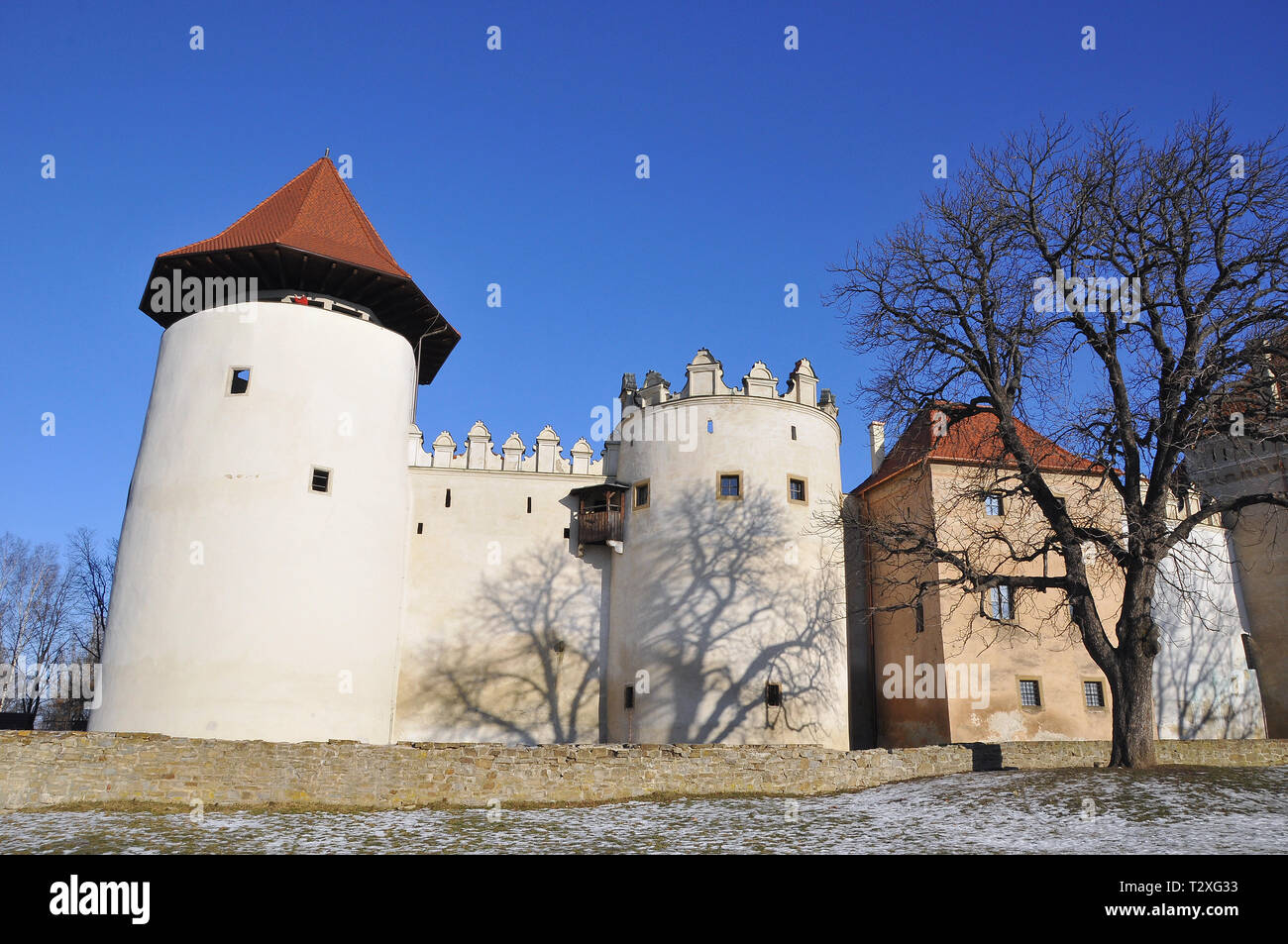 Castle in Kezmarok, Slovakia. Vár Késmárkon, Szlovákia Stock Photo - Alamy