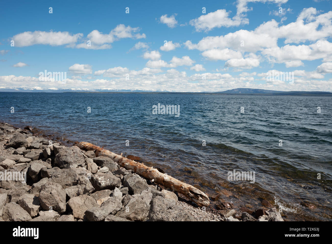 Yellowstone Lake Rocks High Resolution Stock Photography and Images - Alamy