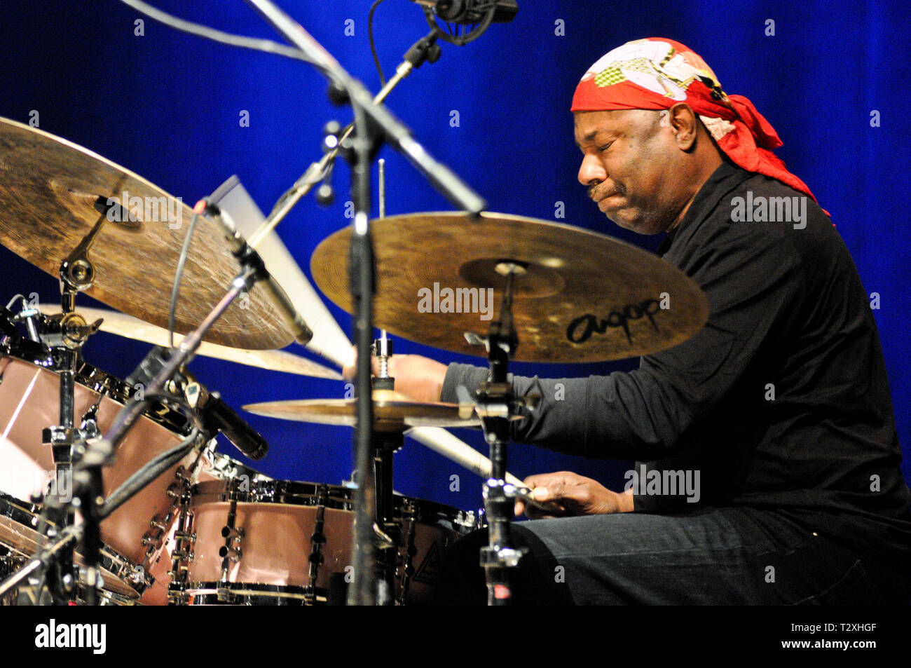 Jazz drummer Lenny White Stock Photo