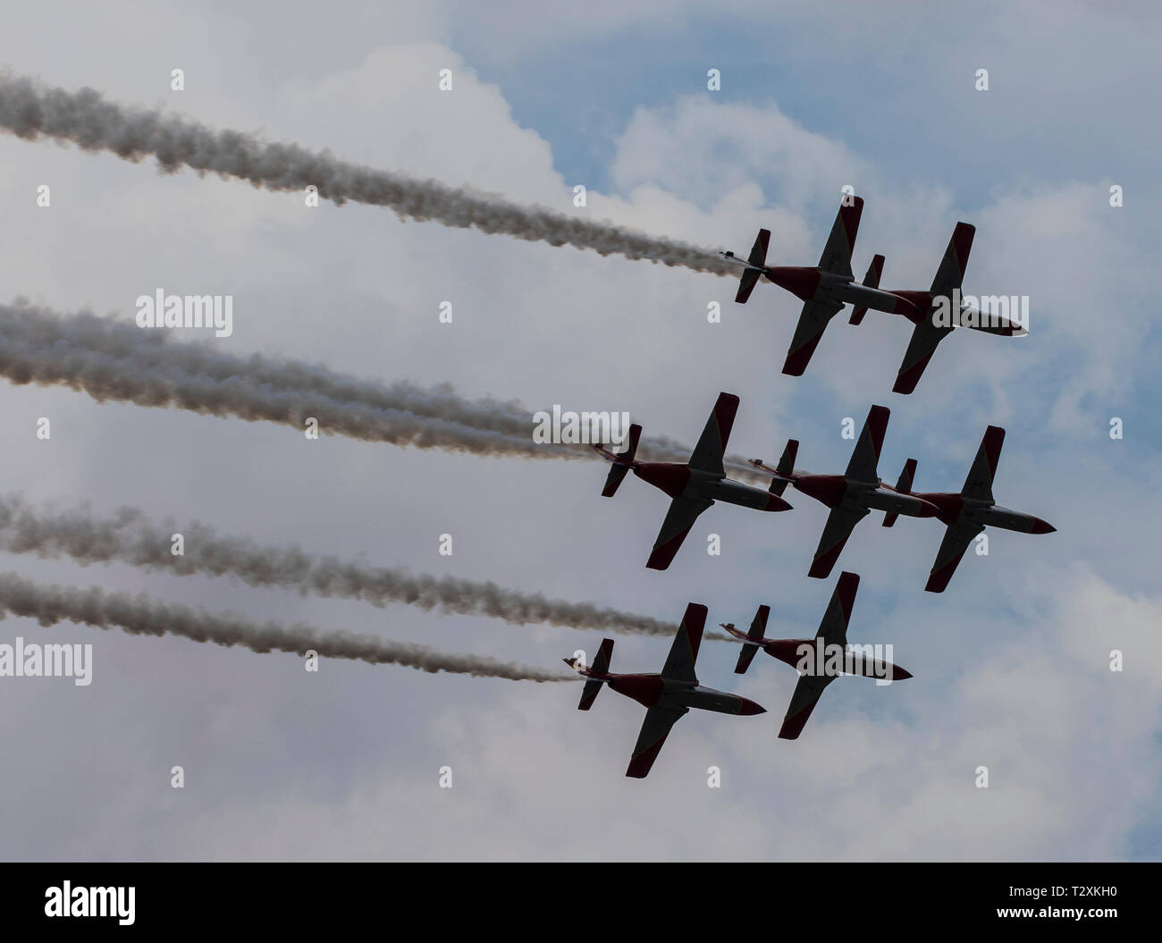 RIAT 2018 Flying display Stock Photo