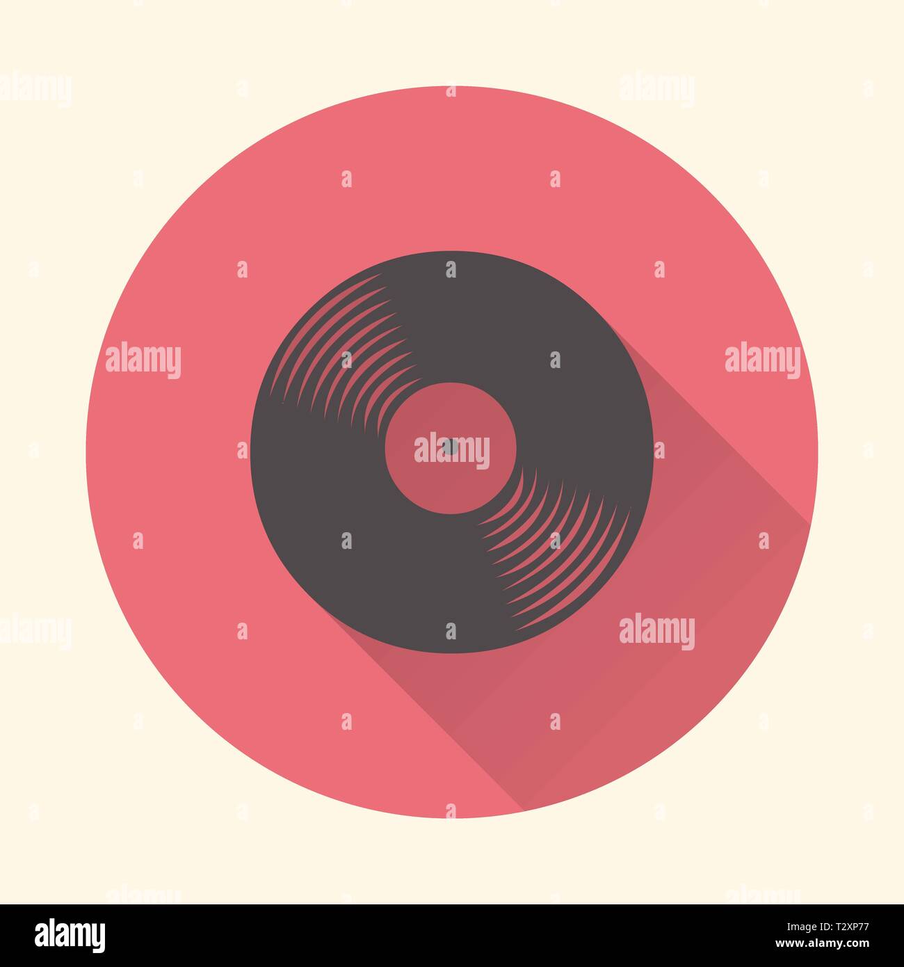 Vinyl Record Icon High Resolution Stock Photography and Images - Alamy